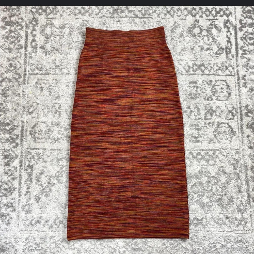 Maeve Anthro midi skirt